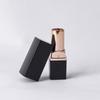 Novo 3.5g de alta qualidade quadrado preto batom tubo de ar tubo de embalagem de tubo de bálsamo labial plano maquiagem lip gloss material de embalagem