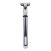 Barbeador manual lâmina de lâmina dupla lâmina barbeador homens faca de barbear cabeça porta-faca raspador de cabelo raspador de cabelo