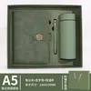Set de Regalo de Cuaderno A5 de Negocios Sencillo con Logo Personalizado, Termo de Alta Calidad, Regalo Corporativo
