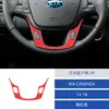 Adecuado para 13-16 Kia Kaizun K7 rojo brillante elevador de engranajes salida de aire pegatinas decorativas accesorios de modificación interior