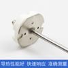 Sensor de resistencia térmica pt100 con núcleo de resistencia térmica blindado WZPK-010, núcleo de medición de temperatura de termopar ensamblado tipo K