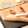Tapete cuadrado liso de papel para barbacoa, papel absorbente de aceite para hornear, papel para charola de hornear, tapete para alimentos, papel anti-aceite para freír en horno comercial.