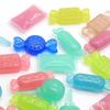 Comida artificial DIY y juego accesorios hechos a mano dulces luminosos acrílicos tocados hechos a mano accesorios para el cabello goteo de gel funda para teléfono móvil