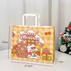 Nova sacola de presente de Natal bolsa de mão de Natal de desenho animado presente criativo sacola de presente sacola de compras de grande capacidade