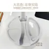 Espejo de Maquillaje Plegable Lámpara LED Espejo de Maquillaje Portátil de Doble Cara con Aumento Espejo con Luz Complementaria Recargable de Escritorio para el Hogar