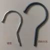 Gancho para Colgar Ropa, Percha de Madera, Gancho Recubierto de Plástico, Gancho Electroplateado, Gancho con Recubrimiento en Polvo, Montado en Pared, No Requiere Taladrar