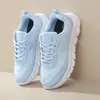 Zapatos Blancos Pequeños Moda Combinan con Todo Aliento de Primavera Transpirables Slip-on Zapatos de Mujer Ligeros Transpirables Zapatos Casuales Running Deportes Zapatos de Tabla