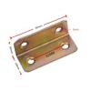 Suporte de Canto Acessórios de Ferragens para Móveis Fixação Placa de Ferro Suporte Ângulo em L/90 Graus Conector de Ferro Armário Móveis para Casa Guarda-Roupa