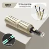 Sombrilla Antirrebote Totalmente Automática con Recubrimiento Negro, Resistente a los Rayos UV, 24 Varillas de Doble Costilla, Ampliada, con Plegado Seguro Paso a Paso