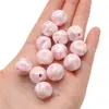 Contas Eletrodepositadas de Cor Sólida em Acrílico Contas de Fio Fig Fio Contas Soltas para DIY Manual Colar Pulseira Vestuário Acessórios Atacado