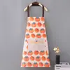 Delantal Caqui Ruyi Moda Femenina Hogar Cocina Cocinar Limpiar Cintura Manos Alto Valor Impermeable y Resistente al Aceite Delantal