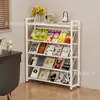 Estante de Livros Prateleira de Armazenamento de Chão Multicamadas Ultrafina Sala de Estar Quarto Dormitório Crianças Estante Pequena Prateleira de Exibição de Livros Prateleira de Armazenamento