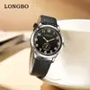 Nuevo reloj para hombre Longbo, reloj de pulsera de moda de lujo para hombre de negocios, popular en Douyin, venta directa del fabricante