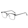 Gafas Antiluz Azul de Moda TR para Hombre 2026, Monturas Metálicas para Gafas de Miopía, Monturas de Gafas de Negocio para Mujer, Estilo de Alta Gama