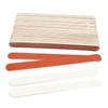 Herramientas para uñas, papel de lija de madera desechable, tira de lima de uñas, venta al por mayor, tira de arena para pulir uñas, tira para frotar uñas