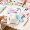 Clips de colores con cola larga para organizar exámenes, organizadores de documentos para estudiantes, papelería multifuncional para uso en oficina y hogar