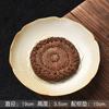 Plato de Apoyo para Olla de Gres Mesa de Burbujas Secas Olla de Arcilla Púrpura Vintage Tapa de Cuenco de Cerámica Almacenamiento Hervidor Soporte Almohadilla para Olla de Burbujas Secas Bandeja para Té
