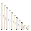 Aguja de Acero Inoxidable en Forma de 9, Aguja en Forma de T, Aguja de Bola de Acero, Aguja de Bola, Cuentas de Posicionamiento, Cuentas para Manualidades DIY Hechas a Mano, Pulsera, Collar, Joyería