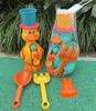 Brinquedo de praia das crianças Set carro de praia Areia cavando e água jogando brinquedos balde de praia ampulheta pá praia areia jogando ferramentas