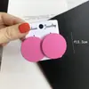 Aretes explosivos cuadrados redondos transfronterizos con tachuelas, pintura esmerilada geométrica exagerada color caramelo ins Corea del Sur aretes acrílicos