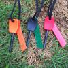 Equipo de supervivencia PSK para acampada de tamaño pequeño para exteriores edición económica tamaño pequeño mini pedernal impermeable para hacer fuego tira de magnesio