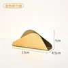 Base de Madera de Nogal Soporte para Servilletas de Acero Inoxidable Encimera de Barra de Hotel Soporte Vertical Cuadrado para Servilletas Restaurante Caja de Servilletas Comercial