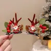 Accesorios para el Cabello de Navidad Pinzas para el Cabello de Reno Lindos para Niños y Adultos Pasadores de Papá Noel Diademas Adornos Pinzas Pequeñas Tocados