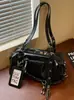 2026 Bolso Retro de Gran Capacidad Nuevo para Mujer Mori Lindo Retro Casual Nicho Cruzado de un Solo Hombro Bajo el Brazo Bolso Dumpling