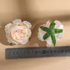 Cabezas de Flores de Peonía Artificiales Y, Accesorios para el Cabello Hechos a Mano para Bricolaje, Decoraciones para Cajas de Flores, Arreglos Florales para Bodas y Hogar, Decoraciones de Boda