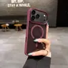 Funda para Teléfono Móvil Apple 18Promax Ojo de Águila Succión Magnética Phone17 Transparente de Gama Alta Anti-Caídas Protectora