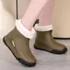2026 Nuevo Modelo Botas de Lluvia Impermeables Antideslizantes Resistentes al Olor para Pesca al Aire Libre Cocina Pareja Botas de Lluvia de Tubo Alto Unisex