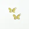 Accesorios de moda europeos y americanos de venta caliente transfronterizos diy aleación Perla Gota de aceite Mariposa de colores accesorios colgantes individuales