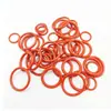 Anillo tórico de silicona roja Diámetro de alambre 1/2/3/4 mm Anillo tórico de sellado impermeable Anillo de sellado de caucho de silicona