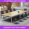 Escritorio de oficina, mesa de conferencias, mesa larga, sencilla y moderna, mesa de capacitación para sala de conferencias, mesa larga, mesa grande, combinación de mesa y silla