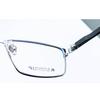 Nuevo marco de gafas magnético de acero y cuero para hombre, marco completo de titanio para negocio, marco de gafas de aleación para miopía, ciudad de miopía al por mayor