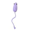 Juguete de Cuerda de Cáñamo y Madera tipo Muñeco que no Cae con Plumas y Cascabel Integrado para Gatos, Autoentretenimiento, Alivio del Aburrimiento, Juguete para Gatos que Hace Ruido Venta al por Mayor