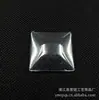 Adesivos Quadrados de Vidro, Pedras Preciosas de Tempo para Nail Art, Acessórios de Contas Quadradas, Joias, Ímãs de Geladeira, Chaveiros, Brancos Quadrados