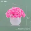 Venta Caliente Transfronteriza Mini Maceta Flor Artificial Gymbos Flor de Plástico Bonsái Adornos de Escritorio Plantación Fresca Verde Accesorios de Fotografía