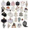 1 Halloween Gota de Aceite Aleación Colgante Divertido Accesorios para el Cabello Pulsera Collar DIY Accesorios para Aretes Fantasma Calabaza