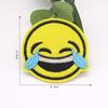 Expressão Rosto Sorridente Bordado Patch de Tecido Atacado Bordado Computadorizado Patch Aplique Decorativo Acessórios de Vestuário