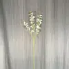 Orquídea Danzante Flor Artificial Ramo Falso Flor de Seda Artificial Arreglo de Flores de Plástico Boda Decoración de Boda Decoración de Sala de Estar