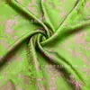 Chegada Nova de Zhuli Mei 2023 Tecido Jacquard de Seda Cor Dupla Cetim de Seda Imitação Tecido para Vestuário Vestido Tang Chinês Cheongsam Melhorado