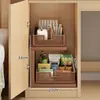 Escritorio de dormitorio con almacenamiento profundo, almacenamiento para torre de computadora, estantería de múltiples niveles para una utilización eficiente del espacio