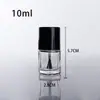 Frasco de Esmalte Sub-frasco 5ml10ml15ml Frasco de Vidro Transparente Vazio Pincel Largo Dupont Frasco de Cola Atacado
