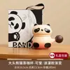 Taza de Té de Cerámica de Panda Taza para Oficina en Casa con Tapa Filtro Taza Linda para Separación de Té para Mujeres