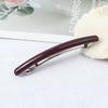 Pinza de acero con resorte de 11 cm para el cabello, pinza para cola de caballo, pinza superior, horquilla rota, tocado popular, pinza para flequillo, horquilla roja de subred