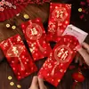 Ruixiang 2026 Año del Caballo Sobre Rojo Creativo Ojo de Gato 3D Rojo Brillante Paquete Rojo Festival de Primavera Año Nuevo Bolsa de Sobre Rojo de la Suerte Venta al por Mayor