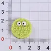 Serie de Galletas de Ojos Grandes con Temática de Comida Accesorios de Resina DIY para Fundas de Teléfono, Zuecos, Imanes de Refrigerador y Materiales para Accesorios de Cabello