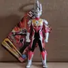 Brinquedos Autênticos de Plástico Macio do Ultraman, Figuras Articuladas para Crianças, Monstros Pequenos, Conjunto Completo de Figuras de Ação Colecionáveis, Presentes