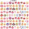 4cm Resumo de Patch Popular Transfronteiriço Tk Xiaohongshu Douyin Material DIY Acrílico Feito à Mão Peça de Acessório Cartoon